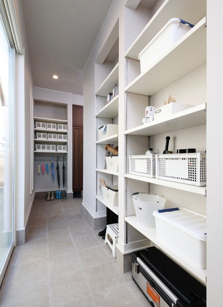 土間収納について